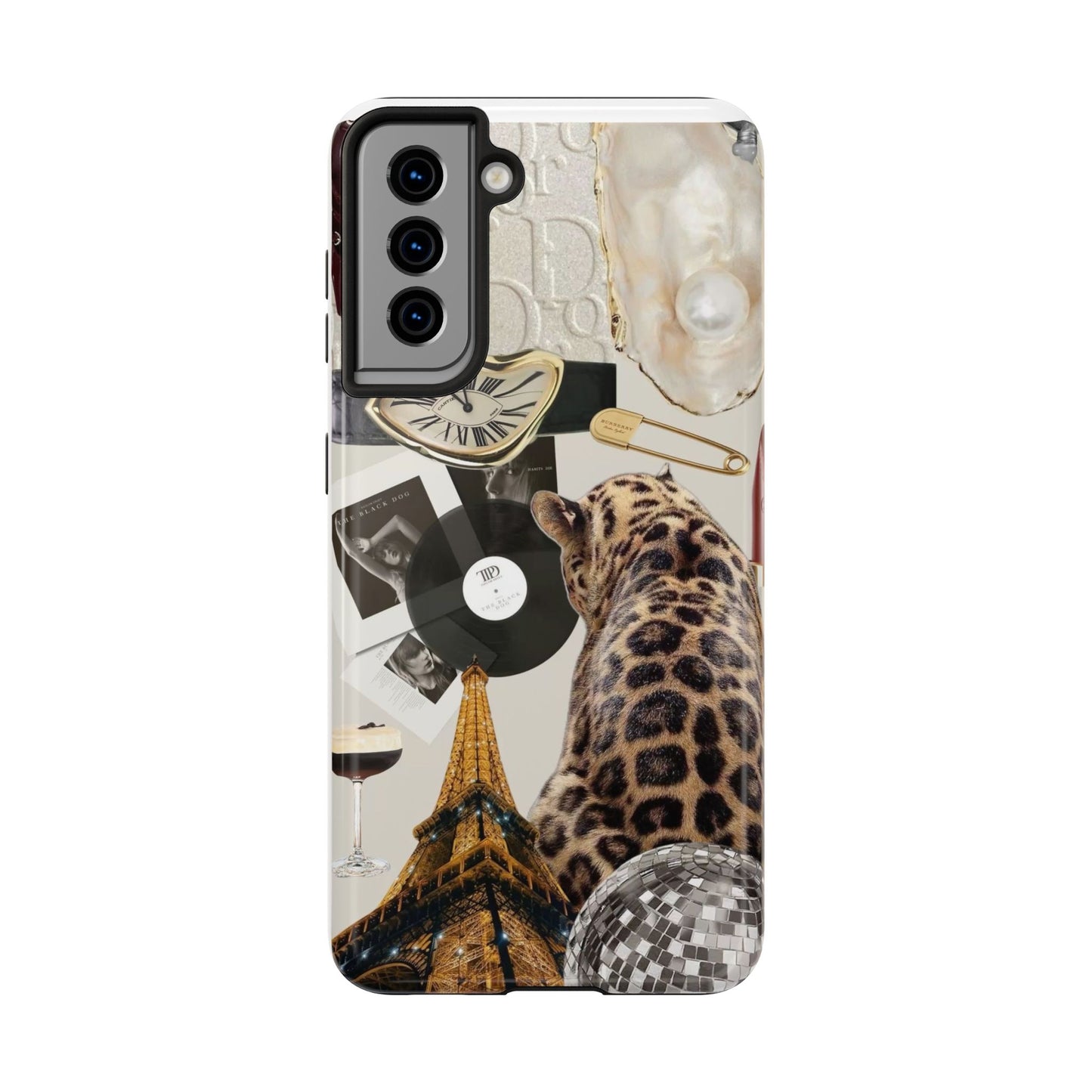 Neutral collage Tough Phone Case