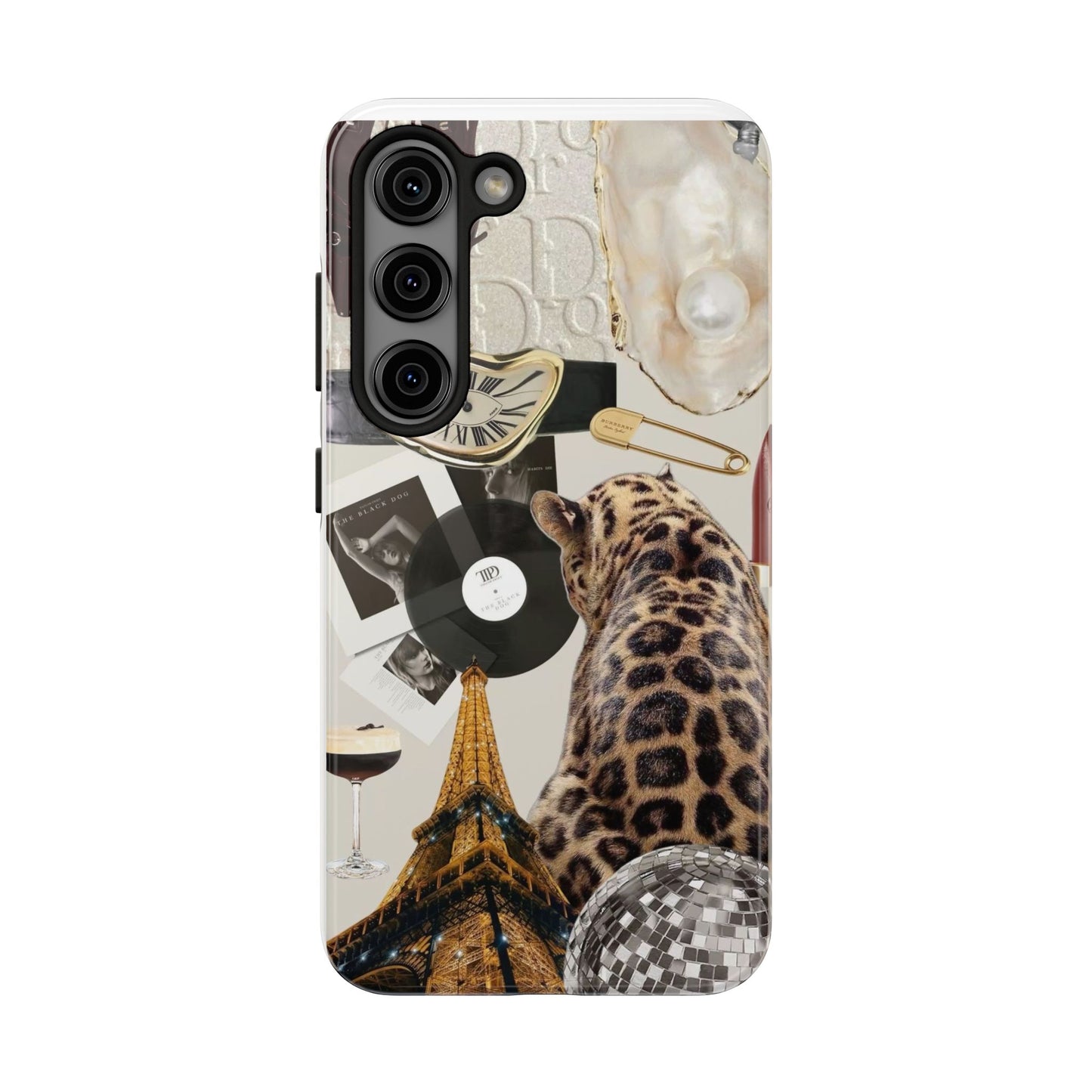 Neutral collage Tough Phone Case