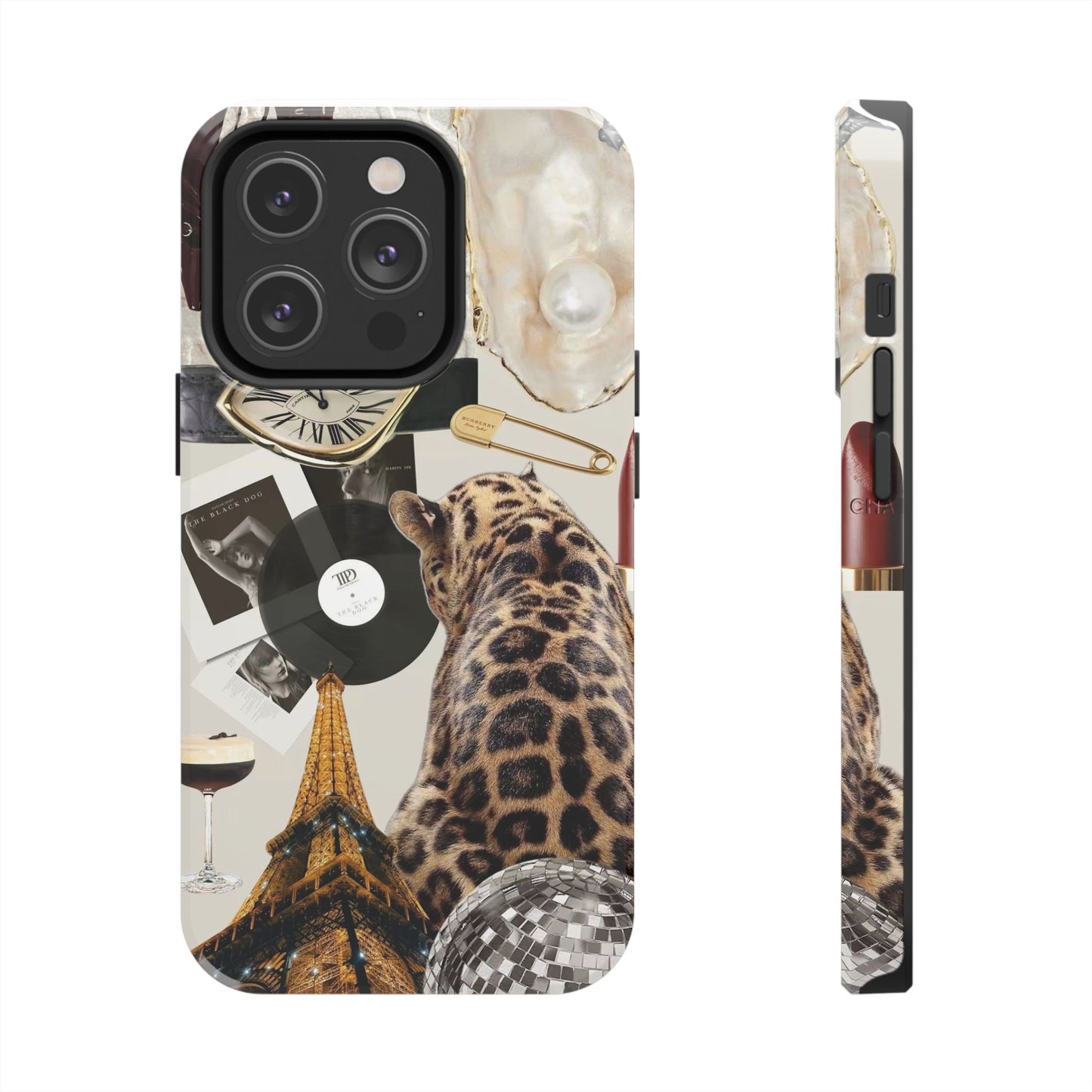 Neutral collage Tough Phone Case