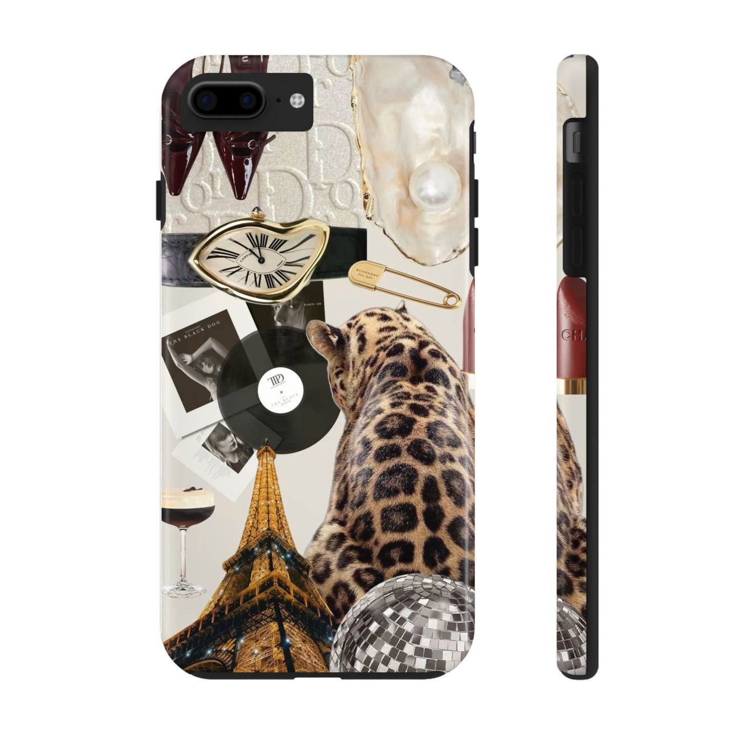 Neutral collage Tough Phone Case