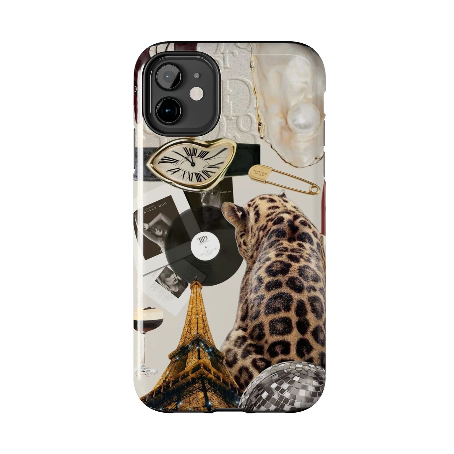 Neutral collage Tough Phone Case