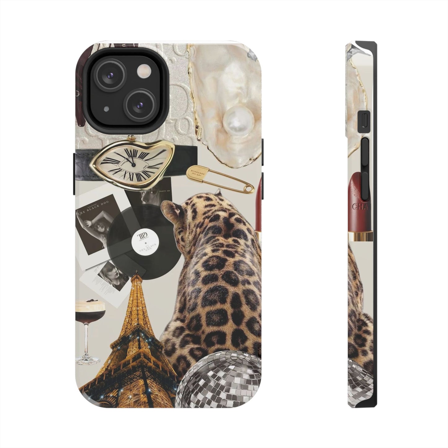 Neutral collage Tough Phone Case