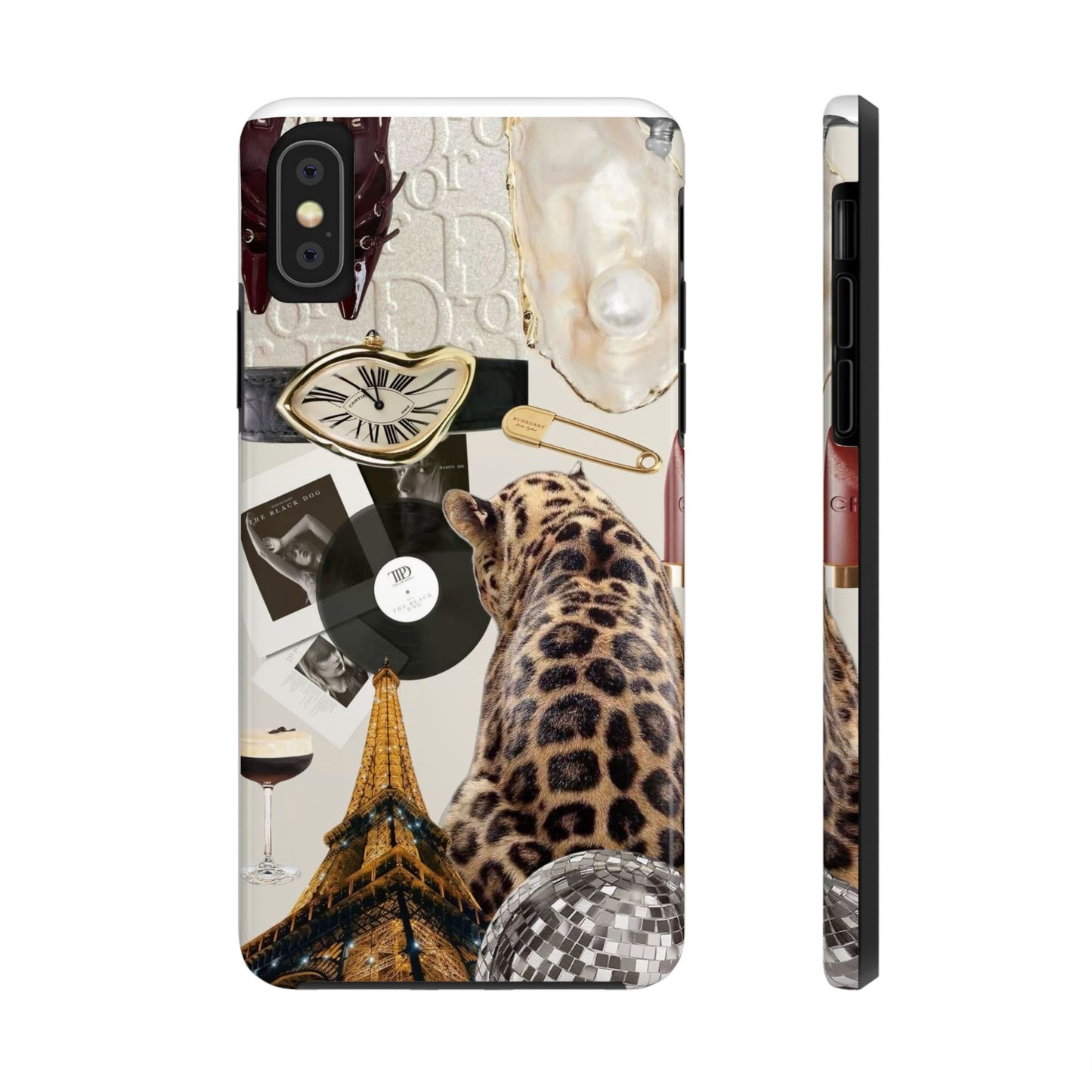 Neutral collage Tough Phone Case