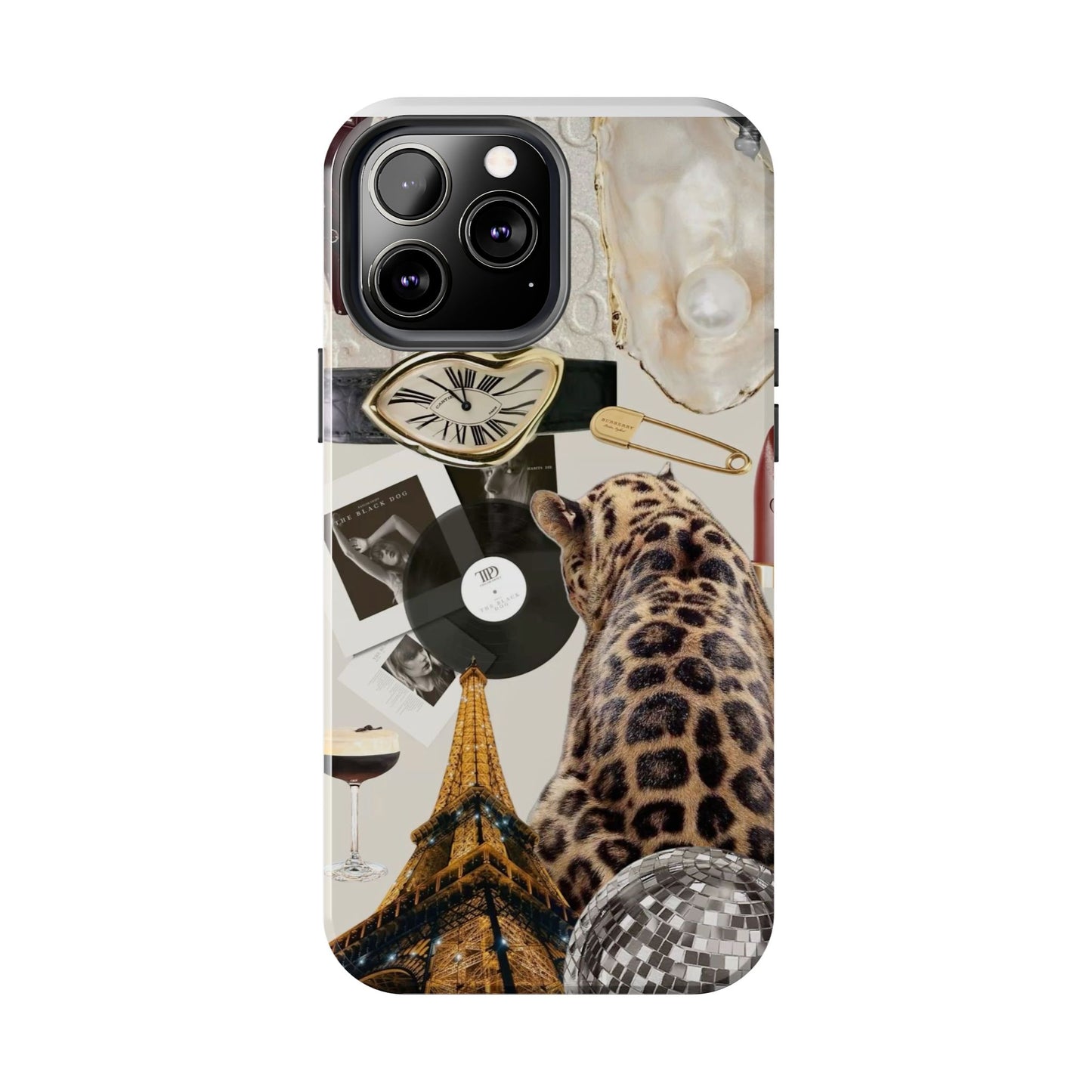 Neutral collage Tough Phone Case