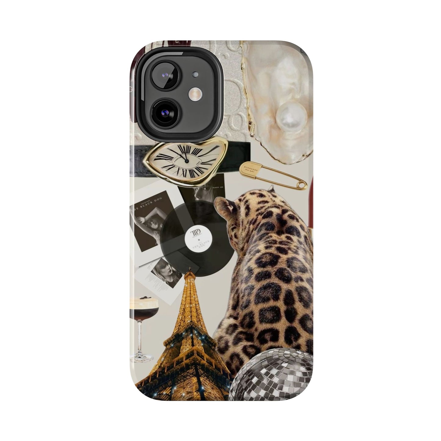 Neutral collage Tough Phone Case