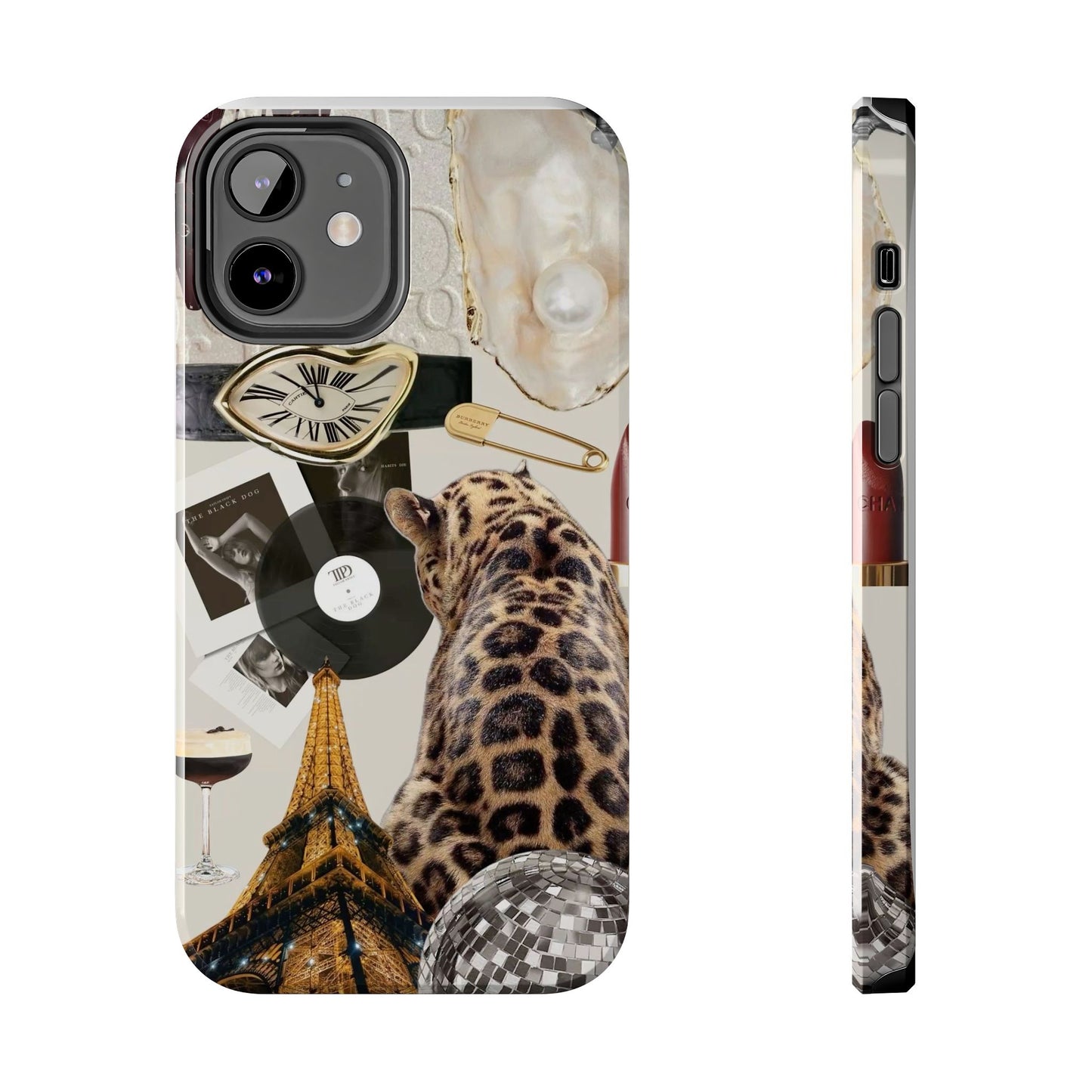 Neutral collage Tough Phone Case