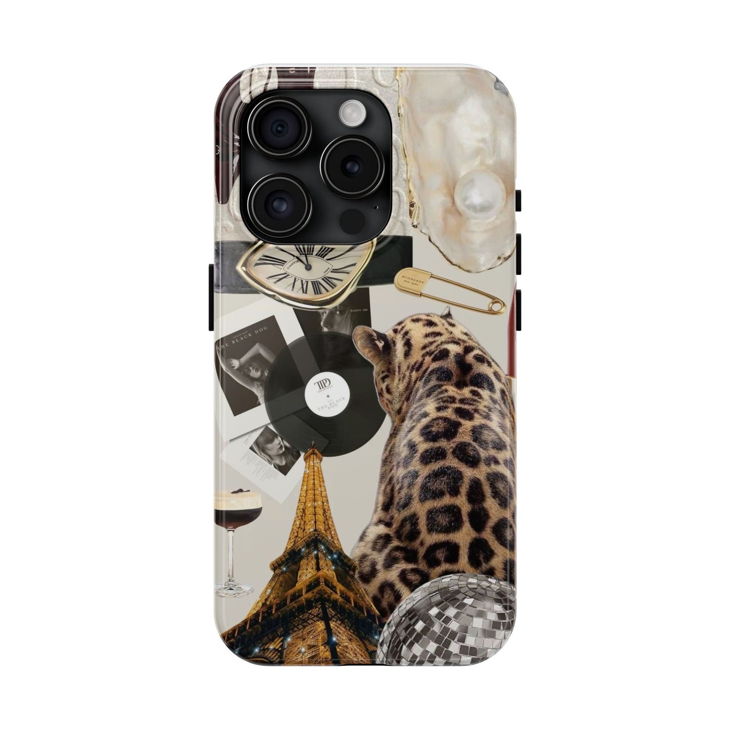 Neutral collage Tough Phone Case