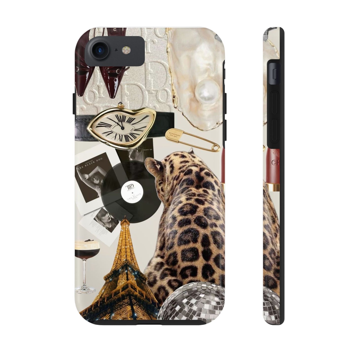 Neutral collage Tough Phone Case