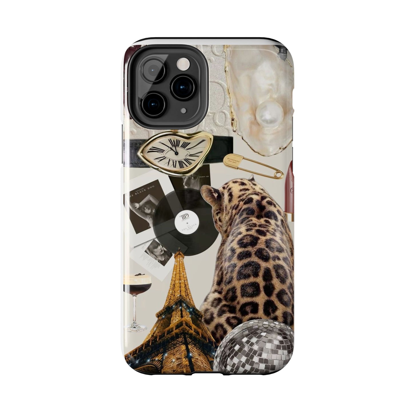 Neutral collage Tough Phone Case