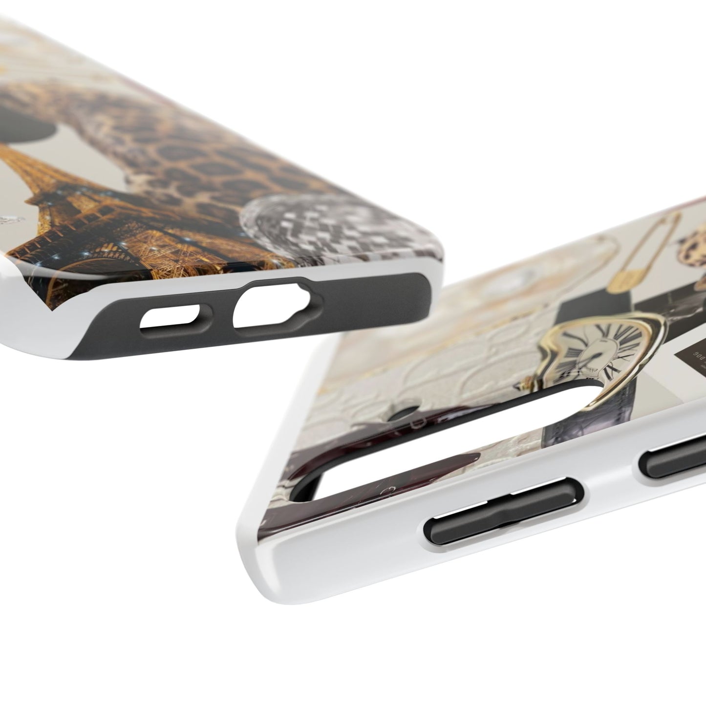 Neutral collage Tough Phone Case